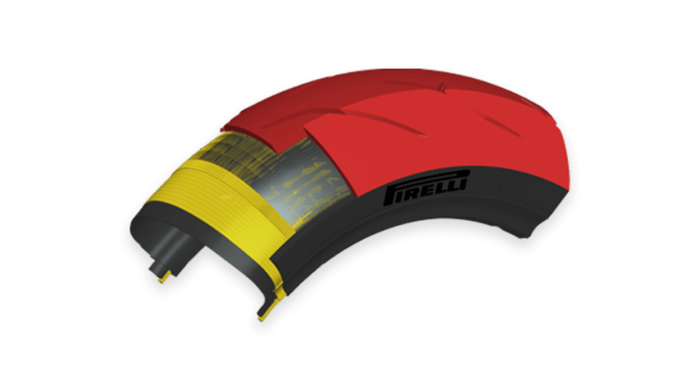PIRELLI DIABLO ROSSO™ II - složení zadní pneumatiky